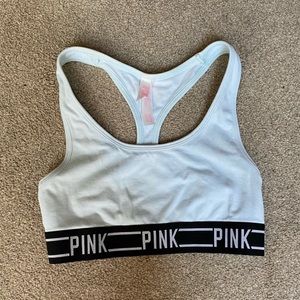 Victoria’s Secret PINK Racerback Light Support Basic Sports Bra Size XS